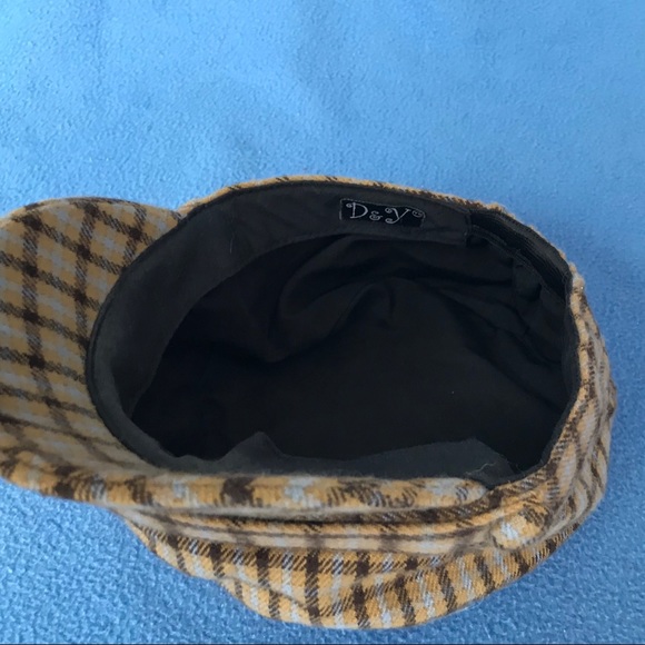 Vintage D&Y DAVID & YOUNG NEWSBOY CABBIE Hat Cap - Picture 4 of 8